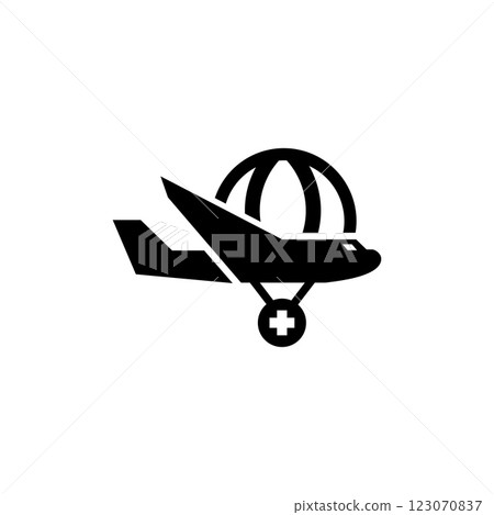 transport on the road line icon 123070837