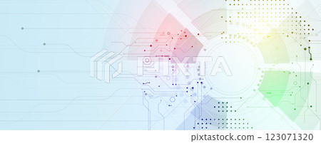 Circuit abstract background for science and business presentation 123071320