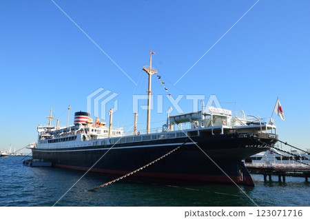 貨船“Hikawamaru”(山下公園/神奈川縣橫濱市) 貨船“Hikawamaru”(山下公園/神奈川縣橫濱市) 123071716