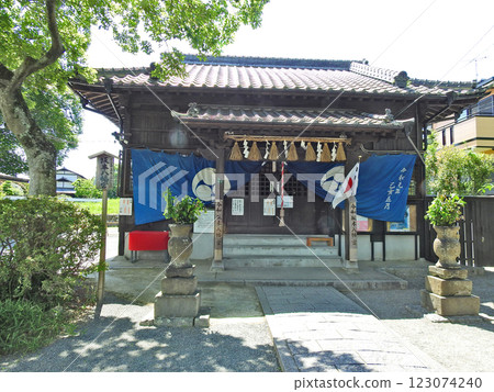 令和時代的福岡縣太宰府市坂本八幡宮 令和時代的福岡縣太宰府市坂本八幡宮 123074240
