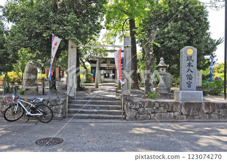 令和時代的福岡縣太宰府市坂本八幡宮 123074270