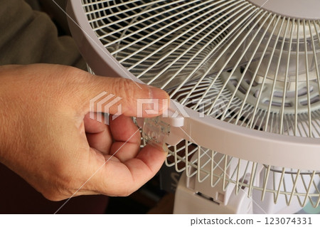 Fan cleaning and repair 123074331