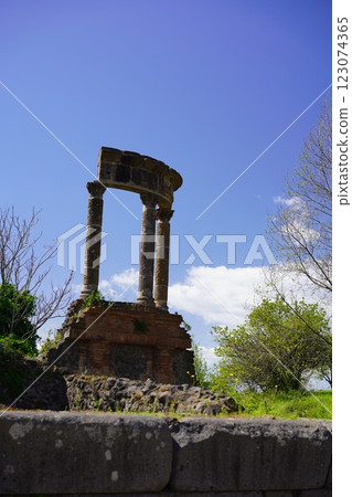 Pompeii ruins Pompeii ruins 123074365