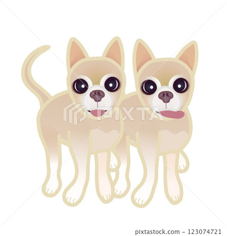 Illustration of chihuahua 123074721