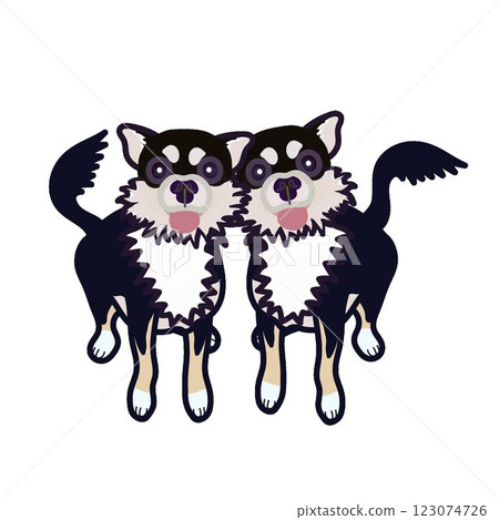 奇瓦瓦狗的例證 奇瓦瓦狗的例證 123074726