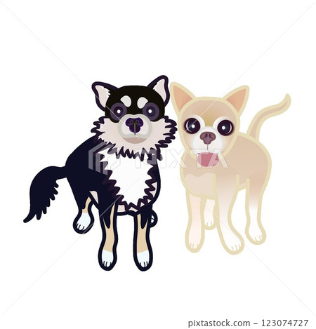 Illustration of chihuahua 123074727