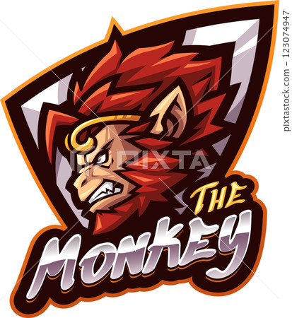 The monkey king head mascot 123074947