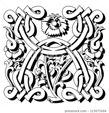 Masselle Initial Caps Font Capital Letter X vector design 123075084