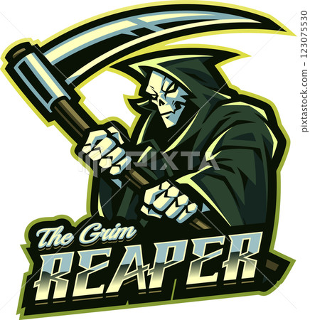 The grim reaper mascot 123075530