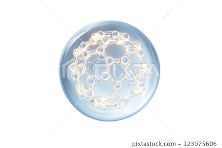 isolated, round, blue 123075606