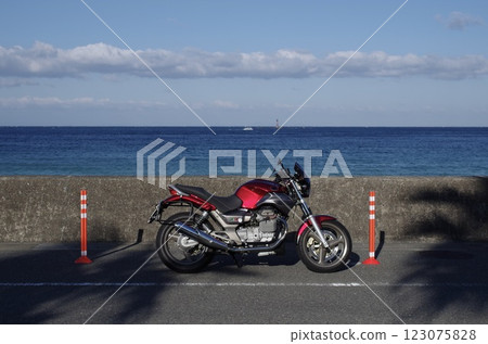 海和自行車 123075828