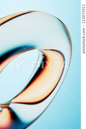Abstract colorful gradient glass background with Abstract colorful gradient glass background with 123075911