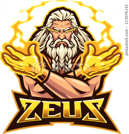 Zeus esport mascot 123076142