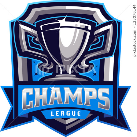 Champs league esport mascot 123076144