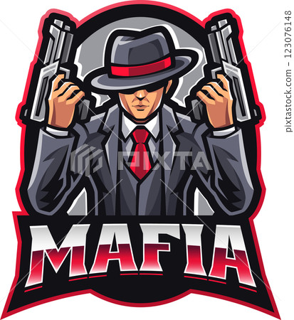 Mafia esport mascot Mafia esport mascot 123076148