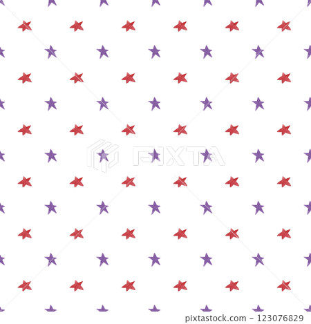 Watercolor stars. Seamless festive pattern for your design 123076829