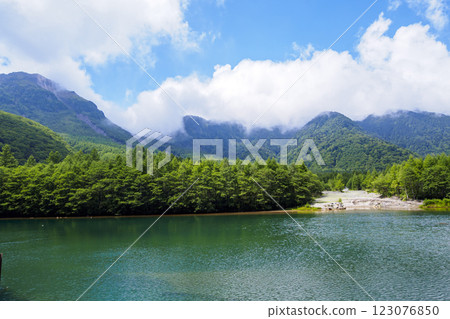 Kamikochi in summer 123076850