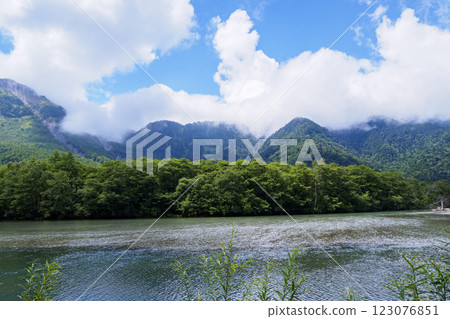 Kamikochi in summer 123076851
