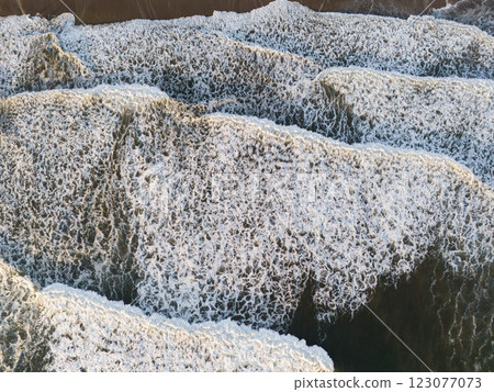 White splashing ocean waves White splashing ocean waves 123077073