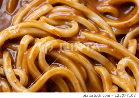 Image of curry udon (stock photo) 123077108
