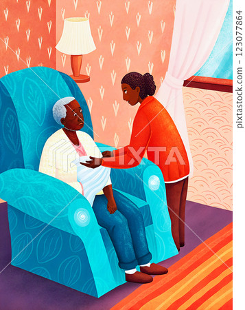 Compassionate Care That Brings Together Generations in a Cozy Homelike Environment Compassionate Care That Brings Together Generations in a Cozy Homelike Environment 123077864