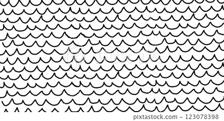 Abstract fish scale brush background. 123078398