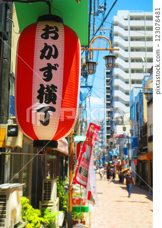 岡津橫町（東京都台東區鳥越）的風景（2024年鳥越節期間的風景） 123078481