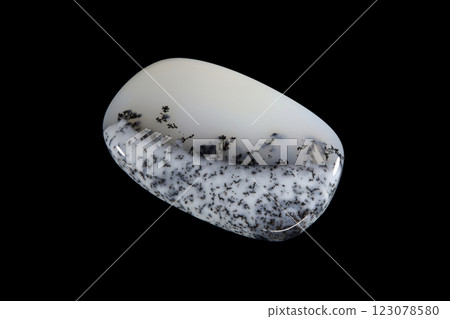 Marlinite snowy stone 123078580