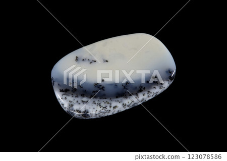 Marlinite snowy stone 123078586