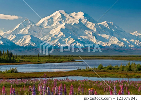 beautiful landscape of the mountains beautiful landscape of the mountains 123078843