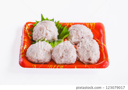 Squid meatballs Squid meatballs 123079017
