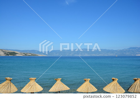 Summer in Baska Summer in Baska 123079852