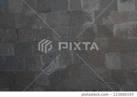 Stone wall of Ishikawamon Gate (Kanazawa Castle Park/Marunouchi, Kanazawa City, Ishikawa Prefecture) 123080193