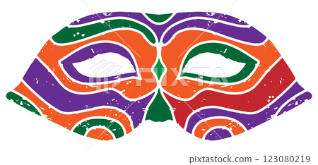 carnival mask on white background carnival mask on white background 123080219