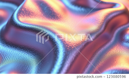 Dreamy Iridescent Texture in Pink and Blue Tones Creating Abstract Ethereal Pattern Dreamy Iridescent Texture in Pink and Blue Tones Creating Abstract Ethereal Pattern 123080596