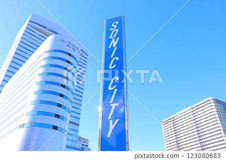 埼玉縣埼玉市大宮索尼克城風景 123080683