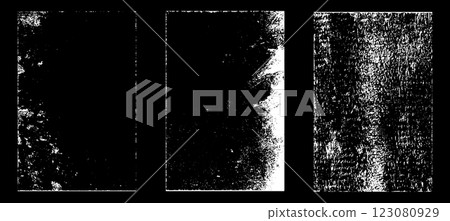 Black and white grunge. Distress overlay texture. Abstract surface dust and rough dirty wall background concept. Distress illustration simply place over object to create grunge effect. Vector EPS10. Black and white grunge. Distress overlay texture. Abstract surface dust and rough dirty wall background concept. Distress illustration simply place over object to create grunge effect. Vector EPS10. 123080929