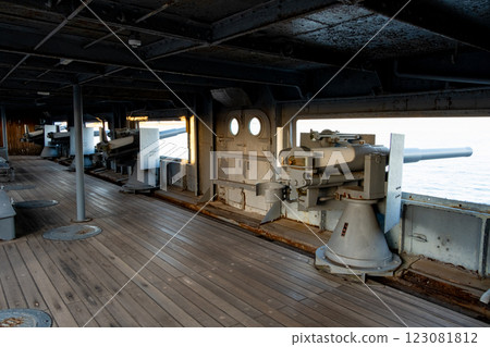 神奈川縣橫須賀市三笠紀念艦炮房 神奈川縣橫須賀市三笠紀念艦炮房 123081812