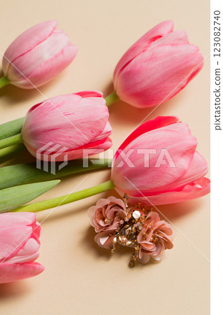 handmade beetle brooch with pink bottom tulips handmade beetle brooch with pink bottom tulips 123082740