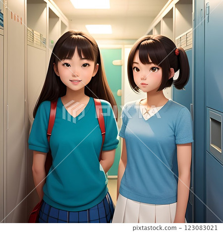 女生 女孩 女性 123083021