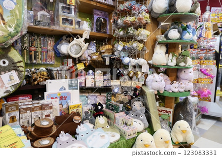 Interesting retro general goods store Interesting retro general goods store 123083331