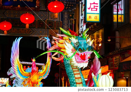 Chinese New Year Dragon Chinese New Year Dragon 123083713