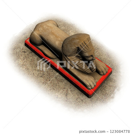 altar monument, 3d visualization, illustration 123084778