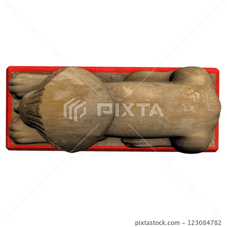 altar monument, 3d visualization, illustration 123084782