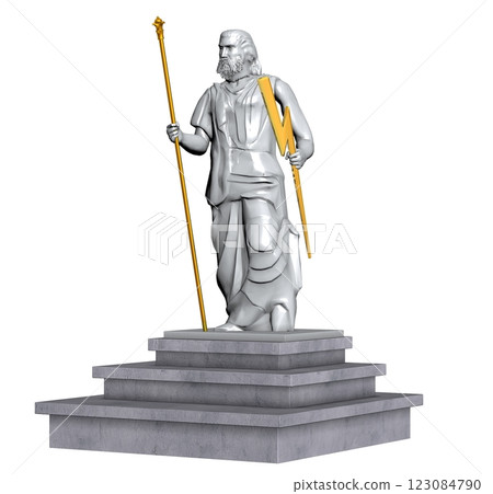 altar monument, 3d visualization, illustration 123084790