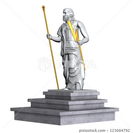 altar monument, 3d visualization, illustration 123084792