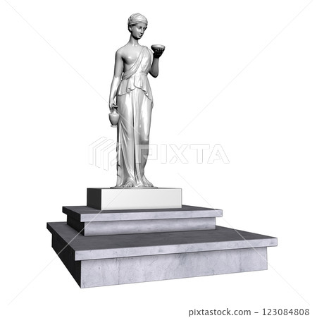 altar monument, 3d visualization, illustration 123084808