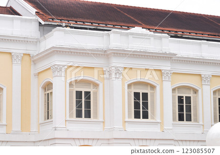 The National Gallery building in Singapore. The National Gallery building in Singapore. 123085507