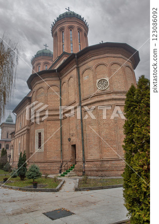 Antim Monastery in Bucharest, Romania. 123086092