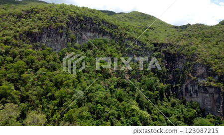 Chapada dos Veadeiros national park in Brazil 123087215